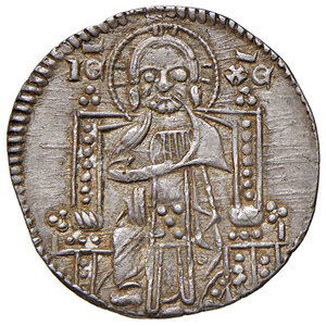 reverse: Venezia. Francesco Dandolo (1329-1339). Grosso AG gr. 2,13. Paolucci 2. Raro. q.SPL