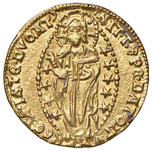 reverse: Venezia. Andrea Contarini (1368-1382). Ducato AV gr. 3,51. Paolucci 1. Migliore di SPL