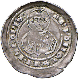 obverse: Trieste. Arlongo (1254-1280). Denaro AG gr. 1,12. Bernardi AT, pag. 83. MIR 290. MEC 12, 956. Molto raro. BB 