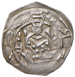 obverse: Friesach. Emissioni della seconda metà del sec. XII. Denaro AG gr. 0,95.  Migliore di BB 