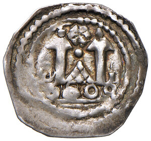 reverse: Villach. Ottone II di Merania (1177-1196). Denaro AG gr. 1,00. CNA Cd3. Raro. BB 