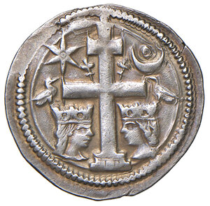 reverse: Slavonia. Bela IV (1235-1270). Roland e Heinrich von Gussing (1269-1270). Denaro AG gr. 1,02. Rengjo 108f. SPL