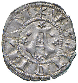 reverse: Fermo. Ludovico Migliorati (1425-1428). Bolognino AG gr. 1,03. CNI 7 var. Bellesia Fermo 1. SPL 