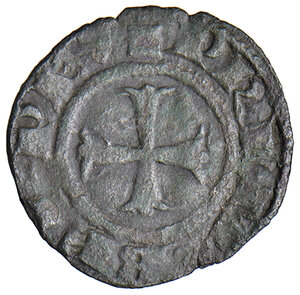 reverse: Giovanni XXII (1316-1334). Montefiascone. Denaro paparino MI gr. 0,46. Muntoni 5. Berman 173. MIR 188/1. Molto raro. BB 