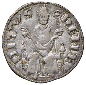 obverse: Benedetto XII (1334-1342). Macerata. Grosso AG gr. 1,51. Muntoni 1. Berman 178. MIR 193. Raro. Buon BB 