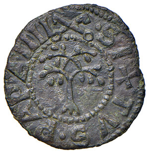 obverse: Sisto IV (1471-1484). Fano. Picciolo MI gr. 0,52. Muntoni 54. Berman 473. Ciavaglia 6. MIR 470/1. Molto raro. Conservazione insolita per il tipo di moneta, q.SPL 