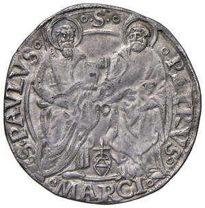 reverse: Alessandro VI (1492-1503). Ancona. Grosso AG gr. 3,00. Muntoni 23. Berman 538. Dubbini-Mancinelli pag. 77 (1° tipo). MIR 536 (zecca della Marca Anconitana: Macerata o Ancona). Villoresi 173. Buon BB/BB