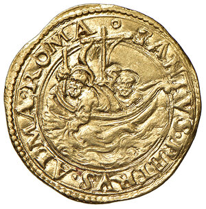 reverse: Giulio II (1503-1513). Roma. Fiorino di camera AV gr. 3,38. Muntoni 15. Berman 562. MIR 552/1. Fondi lucenti, SPL 