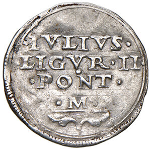 obverse: Giulio II (1503-1513). Roma. Terzo di giulio AG gr. 1,28. Muntoni 39. Berman 579. MIR 565/1. Molto raro. BB 