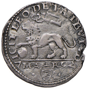 reverse: Leone X (1513-1521). Ancona. Giulio AG gr. 3,28. Muntoni 74. Berman 672. Dubbini-Mancinelli pag. 107 (7° tipo). MIR 679 (zecca della Marca Anconitana: Macerata o Ancona). Villoresi 207. Molto raro. Mancanza marginale del tondello, altrimenti q.BB 