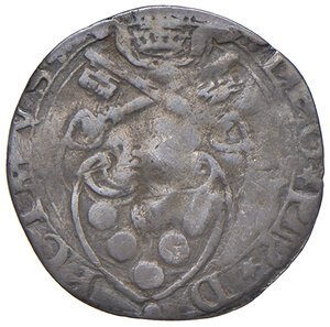 obverse: Leone X (1513-1521). Perugia. Mezzo giulio AG gr. 1,31. Muntoni 146. Berman 718. Finetti 172. MIR 704/3. Ex asta Christie’s 2241, 26 novembre 1992, 484. Rarissimo. MB