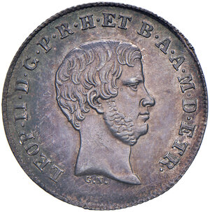 obverse: Firenze. Leopoldo II di Lorena (1824-1859). Paolo 1858 AG. Pagani 152. MIR 457/7. Migliore di SPL 