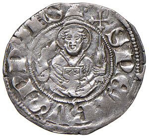 reverse: (L’) Aquila. Ladislao di Durazzo (1388-1414). Bolognino AG gr. 0,95. MEC 14, 734. D’Andrea-Andreani 22. MIR 54. Giuliani-Fabrizi 109a. Consuete debolezze di conio, altrimenti q.SPL 