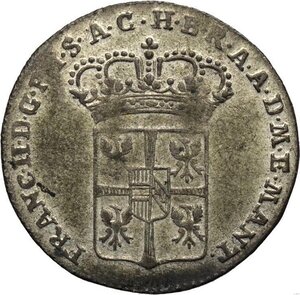 obverse: Mantova, Assedio Francese (1796-1797), Lira 1796, Rara MIR-770 Mi 25 mm 3,22 g, BB-SPL
				