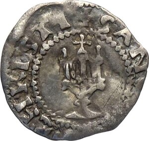 reverse: Mantova, Ludovico III Gonzaga (1445-1478), Soldino, RR MIR-398 Ag 13 mm 0,41 g, MB-BB
				