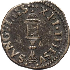 reverse: Mantova, Francesco II Gonzaga (1484-1519), Quattrino, MIR-436 Cu 16,5 mm 1,94 g, piacevole conservazione, BB-SPL
				