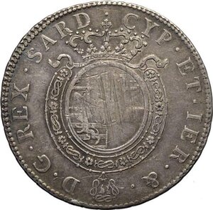 reverse: Savoia, Carlo Emanuele IV (1796-1800), Mezzo Scudo 1798, Rara Ag 37 mm 17,46 g, MB-BB
				