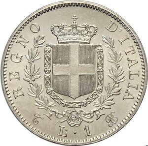 reverse: Regno d Italia, Vittorio Emanuele II (1861-1878), Lira 1862 Torino, RR Ag 23 mm, moneta spatinata ma di gran qualità specie per il millesimo, q.FDC
				