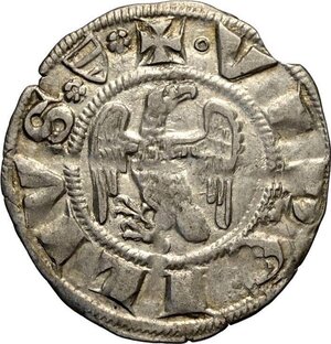 obverse: Mantova, Luigi (1328-1360) o Guido Gonzaga (1360-1369), Aquilino, RR MIR-371 Ag 21 mm 1,45 g, di inusuale qualità, SPL
				