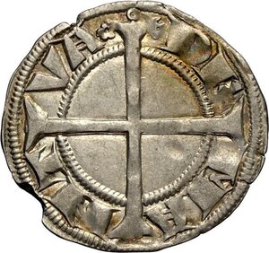 reverse: Mantova, Luigi (1328-1360) o Guido Gonzaga (1360-1369), Aquilino, RR MIR-371 Ag 21 mm 1,45 g, di inusuale qualità, SPL
				