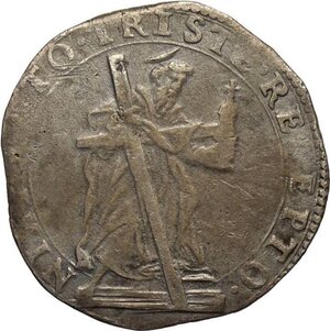 reverse: Mantova, Ferdinando Gonzaga (1612-1626), Quarto di Tallero, RRR MIR-606 Ag 28 mm 6,17 g, BB+
				