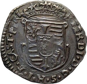 obverse: Castiglione delle Stiviere, Ferdinando I Gonzaga (1616-1678), Soldo, MIR-220 Mi 21,5 mm 1,75 g, SPL
				