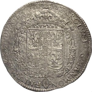 obverse: Mantova, Vincenzo II Gonzaga (1627), Mezzo Ducatone, RR MIR-627 Ag 37 mm 15,22 g, SPL
				