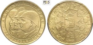 obverse: Romania, Mihai I (1940-1947), 20 Lei 1944, Bucharest mint, Au 21 mm 6,55 g, in Slab PCGS MS64
				