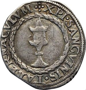 reverse: Mantova, Ludovico III Gonzaga (1445-1478), Mezzo Testone, RR MIR-393 Ag 22 mm 3,59 g, BB
				