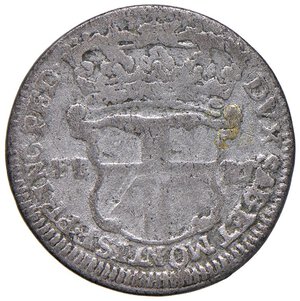 reverse: Carlo Emanuele III (1730-1755) 5 Soldi 1735 - Nomisma 34 MI (g 4,40) NC. MB+