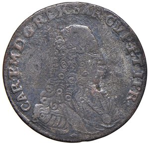 obverse: Carlo Emanuele III (1730-1755) 5 Soldi 1736 - Nomisma 34 MI (g 4,54) NC. qBB-BB