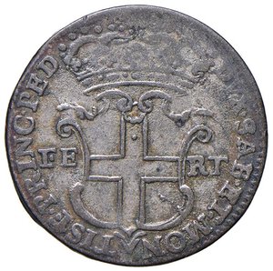 reverse: Carlo Emanuele III (1730-1755) 5 Soldi 1745 - Nomisma 44 MI (g 4,08). SPL