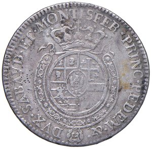 reverse: Carlo Emanuele III (1755-1773) Quarto di scudo 1770 - Nomisma 192 AG (g 8,55). MB-BB