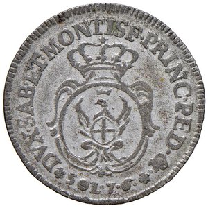 reverse: Carlo Emanuele III (1755-1773)  7,6 soldi 1757 - Nomisma 201 MI (g 4,20). BB-SPL