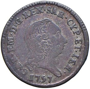 obverse: Carlo Emanuele III (1755-1773)  2,6 soldi 1756 - Nomisma 204 MI (g 2,44) NC. BB