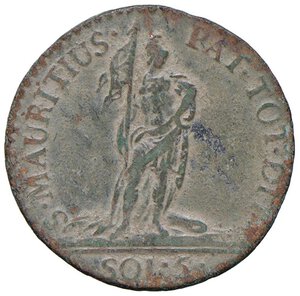 reverse: Vittorio Amedeo III (1773-1796) 5 Soldi 1795 - Nomisma 382 CU (g 4,93). BB