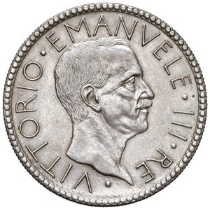 obverse: Vittorio Emanuele III (1900-1946) 20 Lire 1928 - Nomisma 1085 AG Segni da antica pulitura. BB+