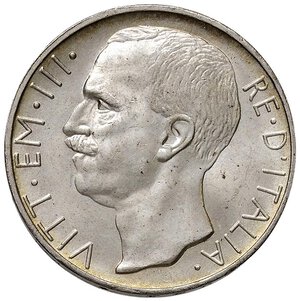 obverse: Vittorio Emanuele III (1900-1946) 10 Lire 1928* - Nomisma 1112; Pag. 693 AG Minimi colpetti al bordo. qFDC/FDC