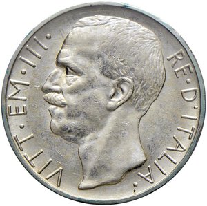 obverse: Vittorio Emanuele III (1900-1946) 10 Lire 1929* - Nomisma 1114; Pag. 694 AG R Sigillato da Emilio Tevere “bordo ripreso altrimenti SPL”. SPL