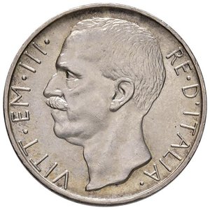 obverse: Vittorio Emanuele III (1900-1946) 10 Lire 1930 - Nomisma 1116 AG Graffio al R/. SPL+/qFDC