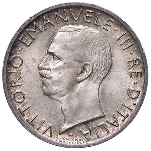 obverse: Vittorio Emanuele III (1900-1946) 5 Lire 1930 - Nomisma 1138 AG. FDC