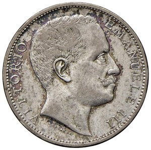 obverse: Vittorio Emanuele III (1900-1946) 2 Lire 1904 - Nomisma 1154; Pag. 728; Mont. 143 AG RR. SPL/SPL+