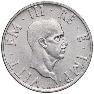 obverse: Vittorio Emanuele III (1900-1946) 2 Lire 1936 - Nomisma 1180 NI R. FDC