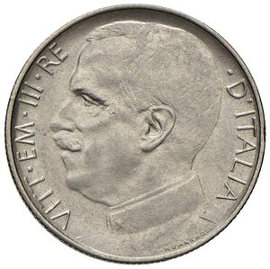 obverse: Vittorio Emanuele III (1900-1946) 50 Centesimi 1924 R - Nomisma 1240 NI RR Minimi segnetti e minimo colpetto al bordo. SPL+