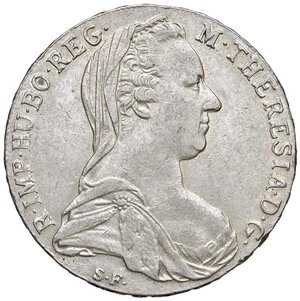 obverse: Vittorio Emanuele III (1900-1946) Eritrea - Tallero 1780 - Nomisma 1413 AG. BB