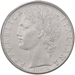 obverse: Repubblica italiana (1946) 100 Lire 1965 - AC Sigillato FDC da Numismatica Luciani. qFDC/FDC