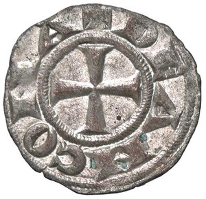 obverse: ANCONA Autonome (dal 1170) Denaro - Biaggi 33 MI (g 0,75). SPL