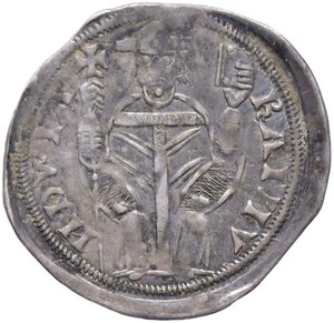 obverse: AQUILEIA Raimondo della Torre (1273-1299) Denaro - Biaggi 153 AG (g 1,12) Sigillato BB/SPL da Massimo Malinpensa. BB