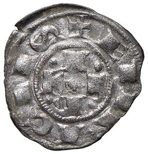 reverse: BOLOGNA Repubblica (1191-1337) Piccolo con i gigli - Biaggi 361 MI (g 0,45). BB+