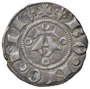 obverse: BOLOGNA Repubblica (1376-1401) Bolognino - MIR 11 AG (g 1,11) R. BB/BB+